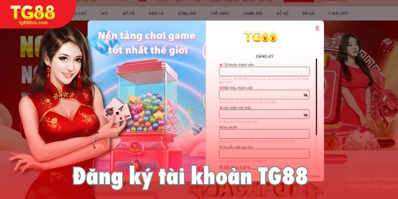 Đăng ký tài khoản dễ dàng, nhanh trong 60 giây