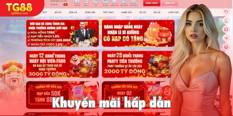 Hơn 100 sự kiện ưu đãi lớn diễn ra mỗi ngày