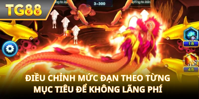Điều chỉnh mức đạn theo từng mục tiêu để không lãng phí